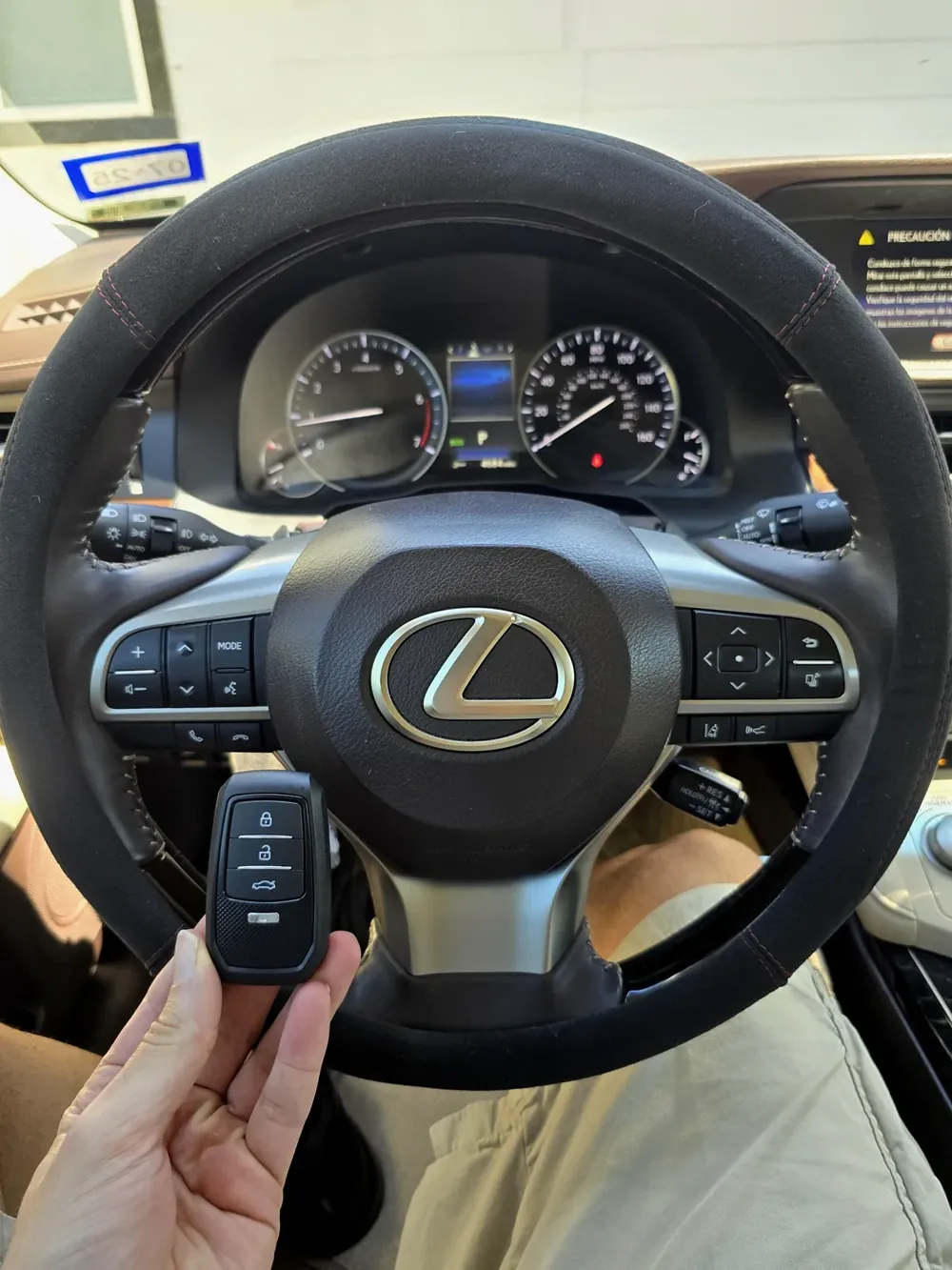Lexus push-to-start smart key
